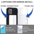 TORU CX PRO for iPhone 12 Pro Max Case Wallet | Protective Shockproof Heavy Duty Cover with Hidden Card Holder & Card Slot | Mirror & Wrist Strap ...