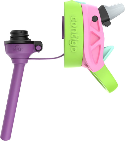 Contigo Kids Water Bottle with Redesigned AUTOSPOUT Straw, 14 oz...