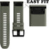 ANCOOL for Fenix 5/6/7 Band 22mm Soft Silicone Watch Bands Compatible With Garmin Fenix 5 Plus/6 Pro/8 47mm/7 Pro/Approach S60/S62 Band(Black,Grey...