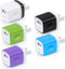 USB Wall Adapter,Charger Cubes,5Pack 1A Travel Single Port Wall Charger Plug Charging Block Box Compatible Phone 15/14/13/X/XR/8/7/6/6S Plus,Samsu...