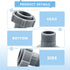 Swimming Pool Drain adapter Fitting Connects Fit for Coleman Pools,for Coleman P6A1420,P6D1420 Pools drain hose adapter 1.5-Inch ?2 Pack?...
