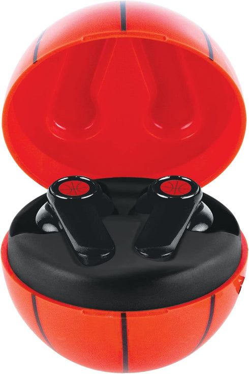 Basketball Wireless Bluetooth Earbuds: Rechargeable Headphones w/Call Control & Voice Assistant | True Wireless, Noise Isolation | 36 HRS Playtime...