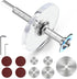 Inside Pipe Cutter for PVC Pipe Cutter Tool, PVC Cutter Tool with 3.15" Scale Adjustable Depth Gauge, 5Pcs Saw Blades and Hex Shank, Plumbing Insi...