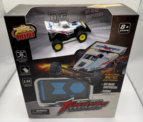 Mini RC Buggy Off-Road 1:64 Scale Upgraded 2.4G 5-Channel 7CM RC Radio Wireless Remote Control Car Coke Can Micro Racing Pocket Portable Truck for...