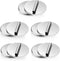 5Pairs Mini Pin Brooch Converter, Metal Magnetic Brooch Converter Injury-free Clothes Magnet Buckle Brooch Adapter for Thin Fabric (White K)...
