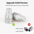 Hikenture Bike Pedal Adapter 9/16" to 1/2" Bicycle Pedals Chrome Molybdenum Steel (Pair)...