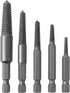 Performance Tool W2964 Fine Threaded Extractor Set - Remove Damaged, Frozen, or Rusted Fasteners from Wood, Plastic, or Metal with 1/4-Inch Hex Sh...