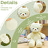 Teddy Bear Stuffed Animals, 13.4 inch Soft Cuddly Stuffed Plush Teddy Bear, Cute Plush Toys for Birthday Christmas New Year Valentine’s Day Weddin...