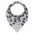 Pickle & Olive Reversible Baby Teething Bibs - Attached Heart Shaped Teether - Monochrome - Set of 2...