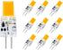 G4 LED Bulb T3 JC Bi-Pin Base 3.5W AC/DC 12V Warm White 3000K 25-30W G4 Halogen Bulb Replacement for Under Cabinet Puck Light, Chandelier, RV, Lan...