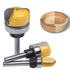 Dish Carving Router Bits,3Pcs 1/4 Inch Shank Bowl and Tray Template Router Bit Set with Ball Bearing,Designed for woodworkers...
