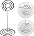 Table Number Card Holders Place Card Holder, 25 Pack Picture Holders for Tables, Wire Shape Photo Number Stands Menu Paper Card Clips for Wedding ...