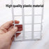 Plastic Test Tube Rack 2 Pack 24 Holes Lab Test Tube Rack Holder for 25mm and Below The Test Tubes, Detachable, White...