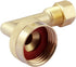 Litorange 2 Pack Lead-Free Brass W10685193 Dishwasher Swivel Gooseneck Elbow Hose Fitting, 3/4" GHT by 3/8" Inch Compression