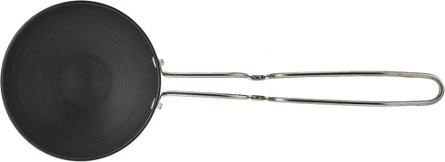 Eris Hard Anodized Mini Fry Pan/Tadka Pan, Black, 4.75"...