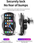 Wireless Car Charger Mount,Auto Clamping Air Vent Phone Holder for Car,New Upgraded Model,15W Qi Fast Charging/Magnetic DC Charging for All Mobile...