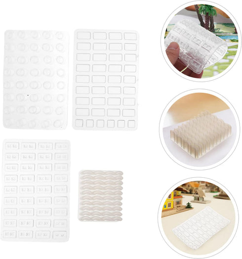 1 Set Brick Mold Set Diy Sand Table Supplies Sand Table Building Model Material Diy Craft Tool Kit Sand Table Landscape Building Kit Diy Brick Mol...