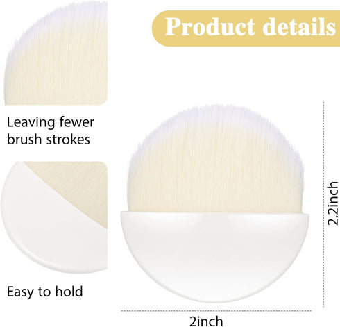 4 Pieces Brush Applicator Diamond Painting Brush Accessories Tools, Artist Drawing Flat Brush for Christmas DIY Gesso, Varnishes, Oil Paint, Acryl...