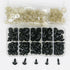 120 Pieces Locking Crochet Stitch Markers for Crocheting Knitting Clip Yarn Row Markers Tapestry Needles and 300 Pieces Safety Eyes...