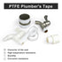 BOMEI PACK Plumbers Tape,PTFE Tape,Teflone Tape,1/2 Inch X 520 Inches,Sealant Tape,Thread Seal Tape for Shower Head,Water Pipe Plumbing Sealing Ta...