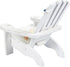 Set of 4 Mini Beach Chair for Bathroom, Nautical Home Decor, Ocean Decorations, & Beach Decor (4 in)...
