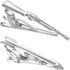 2Pcs Hunting Tie Clip Set for Men Unique Silver Gun Sword Arrow Tie Bar Personalized Fathers Day Birthday Jewelry Gift...