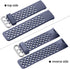 Wepro Band Compatible with Fitbit Charge 4 Bands for Women Men, Compatible with Fitbit Charge 3 Bands, Waterproof Breathable Holes Sport Strap for...