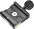 UTEBIT 50mm Quick Release Plate Clamp, Srca Swiss Clamp QR Clamp 3/8" with 1/4" Adapter &Bubble Level, Compatible for Tripod Ball Head...