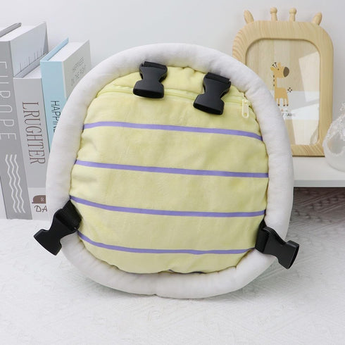Bowser Backpack with Thorn Turtle Shell Green Koopa Bag Turtle Shell Costume Soft Stuffed Cartoon Plush Toy 11.4"...