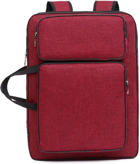 ITODA A3 Art Portfolio Carry Case Bag Drawboard Storage Tote Handheld Portable Shoulder Box Artist Drawing Board for 8k Sketch Easel Paper Palette...