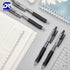 Gel Pens, 0.5mm Black Ink Pens Fine Point Smooth Writing Pens 10 Pcs, Ball Point Pens for Journaling Note Taking, Cute Aesthetic Office School Sup...
