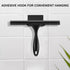 SetSail Squeegee for Shower Glass Door Stainless Steel Shower Squeegee for Glass Doors All-Purpose Window Squeegee for Tile Shower Walls, Sink, Mi...