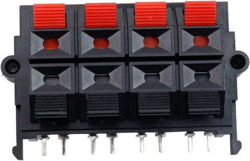 WP8-15 Spring Speaker Terminal Clip Push Release Connector Cable Terminals Strip Block 5Pcs...