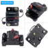 60 Amp Circuit Breaker 30A-300A with Manual Reset Waterproof Inline Fuse Inverter for Marine Trolling Motors Boat ATV Manual Power 12V-48VDC...