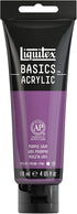 Liquitex BASICS Acrylic Paint, 118ml (4-oz) Tube, Purple Gray...
