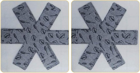 Hemoton 3pcs Pot and Pan Protectors Anti-scratch Protective Anti-slip Pads Separators Dividers for Cookware Non-stick Pans Kitchenware...