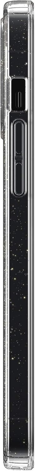 Speck Products Gemshell Glitter iPhone 12 Pro Max Case, Clear/Clear with Gold Glitter (137611-9221)...