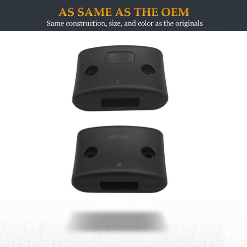 Cloud 2 Hinge Buckles as Same as The OEM Cloud II Slider Clamps Good Fit Hinge Side Covers Parts Replacement for HyperX Cloud 2 Wired/Cloud Wired/...