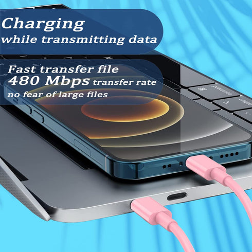 Multi USB Charging Adapter Cable Kit, USB C to Lighting Adapter Box, Conversion Set USB A & Type C to Male Micro/Type C/Lightning, Data Transfer, ...