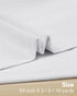 Medium Weight 100% Cotton Muslin Fabric: 59 inch x 2 Yards Bleached Muslin Linen Fabric Material for Sewing Material Apparel Cloth...