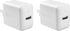 Amazon Basics 12W One Port USB-A Wall Charger (2.4A) for Phones (iPhone 15/14/13/12/11/X, Samsung, and more), Pack of 2, White...