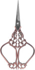 Vintage Classical DIY Sewing Scissors for Embroidery and Art Craft Collection, Ergonomic Handle Design (Rose Gold)...