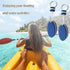 Floating Keychain for Boat Keys Float Buoy Boat Key Rings 2PCS Oval Shaped Foam Floating Keychains for Boating...