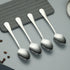Dinner Spoons 12 Pieces, Stainless Steel 7.28inch Spoons, Dessert Spoons, Table Spoon, Soup Spoons, Easy To Clean, Dishwasher Safe...