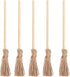 TOYANDONA 5pcs Dollhouse Miniature Broom Mini Broom Dollhouse Furniture Props Micro Landscape Decor...