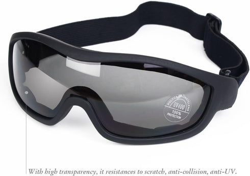 UV Protective Outdoor Glasses Motorcycle Goggles Military Sunglasses Tactical Goggles...
