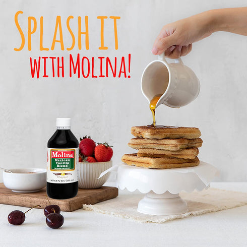Molina Mexican Vanilla Blend Extract - Original, 8.3 Fl Oz...