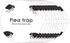 Flea Trap Refills 10 Packs, Flea Trap for Inside Your Home, Replacement Pads for Flea Light, 7.1 Inch Natural Glue Discs Refill...