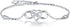 Billie Bijoux Women Bracelets 925 Sterling Silver Infinity Heart White Gold Plated Cubic Zirconia Adjustable Bracelet Best Gifts for Women...