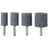 Stone Carving Set 10pcs Various Shapes Industry Tool 1/4 Inch Shank Polishing Kits Metal Carving Stone Carving Set Stone Ceramic Glass Carving...